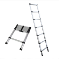 Escalera telescópica de 3,8 m, escalera telescópica de aluminio en131, combo telescópico